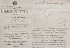 Lo scioglimento del Consiglio comunale di Conca della Campania nel 1876